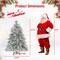 Costway 4.5/6/7 FT Pre-Lit Artificial Christmas Tree with 279/519/743 PVC & Pine Needles & PE Tips
